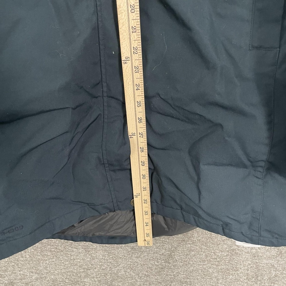 Fjallraven Kiruna Padded Parka Coat Womens XL Blue G-1000 Hooded Insulated - Picture 7 of 11